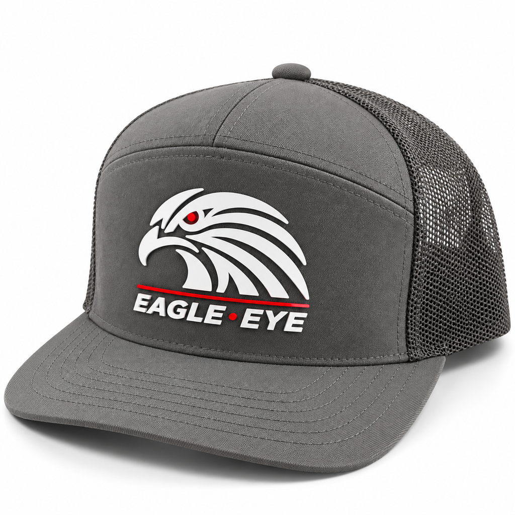 Eagle Eye Golf 7-Panel Trucker Snapback Hat