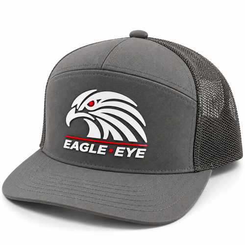Eagle Eye Golf 7-Panel Trucker Snapback Hat